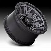 Fuel Traction D825 Matte Gunmetal Custom Truck Wheels 2